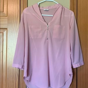 Small pink blouse
